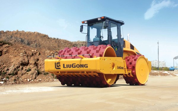 Vehicles Road Roller LiuGong CLG622 HD Wallpaper | Background Image