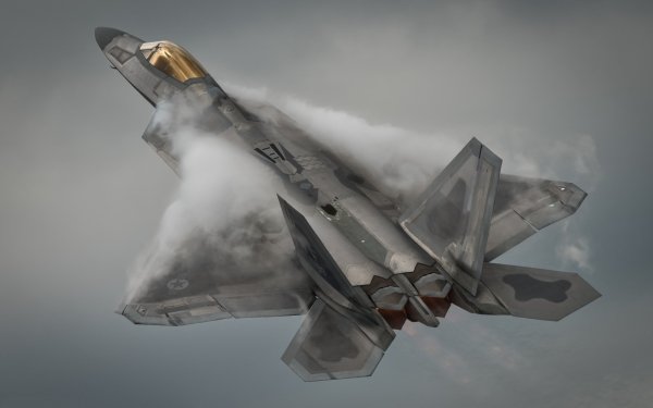 Military Lockheed Martin F-22 Raptor Jet Fighters Jet Fighter Aircraft Warplane HD Wallpaper | Background Image
