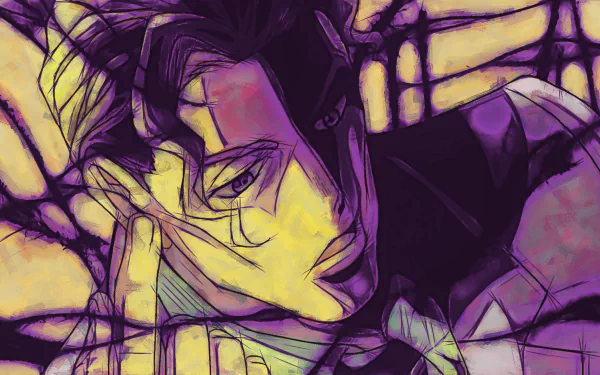 Yoshikage Kira Anime Jojo's Bizarre Adventure HD Desktop Wallpaper | Background Image