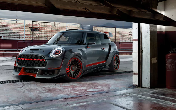 compact car silver car car Mini vehicle Mini Cooper HD Desktop Wallpaper | Background Image