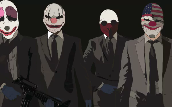 video game Payday 2 HD Desktop Wallpaper | Background Image