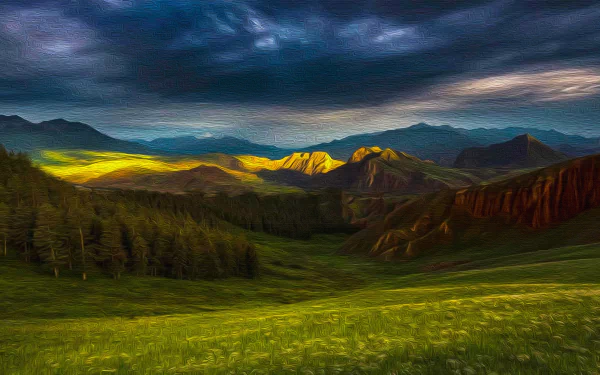  Ray of Light - Oil on Canvas