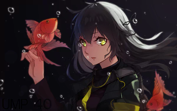 UMP40 (Girls Frontline) video game Girls Frontline HD Desktop Wallpaper | Background Image