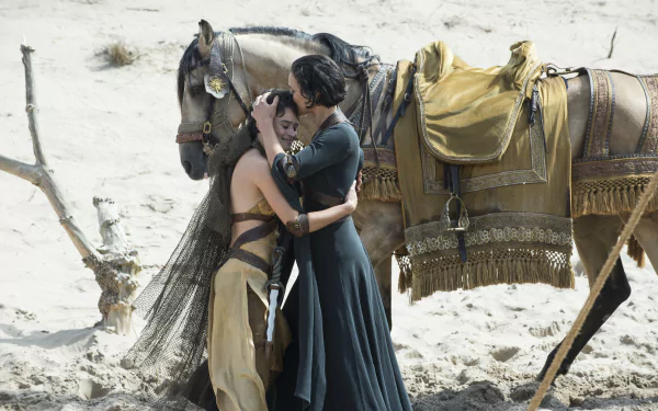 Rosabell Laurenti Sellers Indira Varma Tyene Sand Ellaria Sand TV Show Game Of Thrones HD Desktop Wallpaper | Background Image
