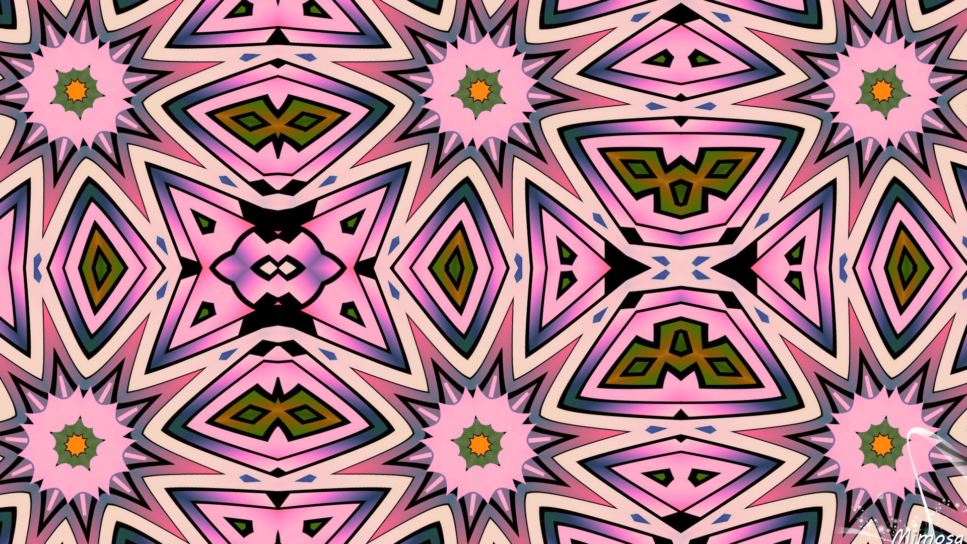 Abstract Kaleidoscope HD Wallpaper | Background Image