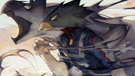 Fumikage Tokoyami Anime My Hero Academia HD Desktop Wallpaper | Background Image