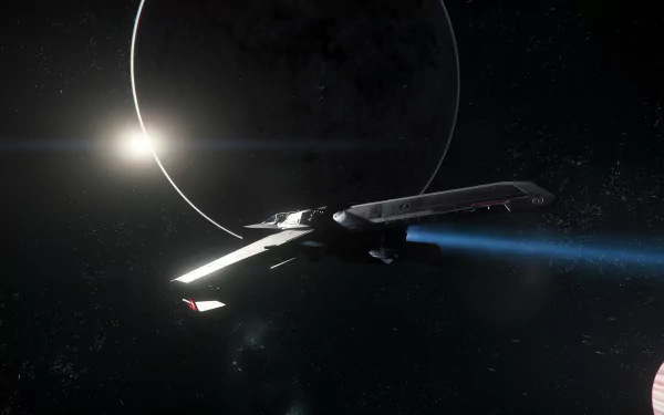 F7 Hornet (Star Citizen) space video game Star Citizen HD Desktop Wallpaper | Background Image