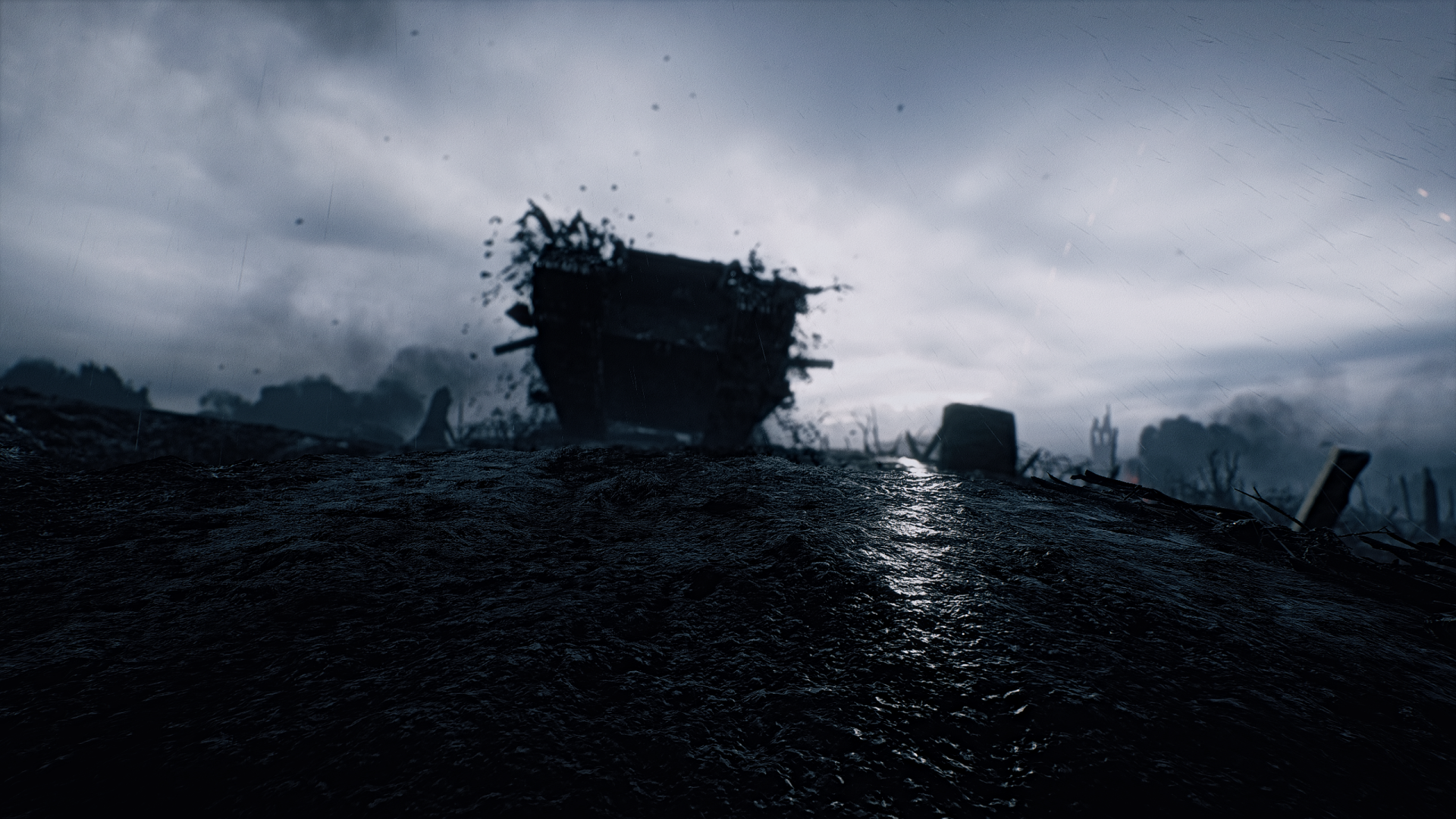 Download Mud Tank Video Game Battlefield 1 HD Wallpaper by FLX-II