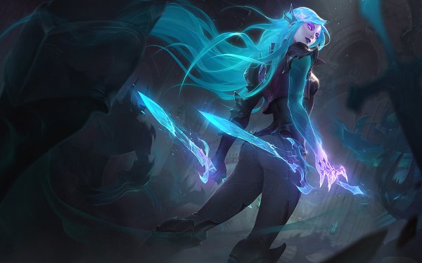 Video Game League Of Legends Katarina HD Wallpaper | Background Image