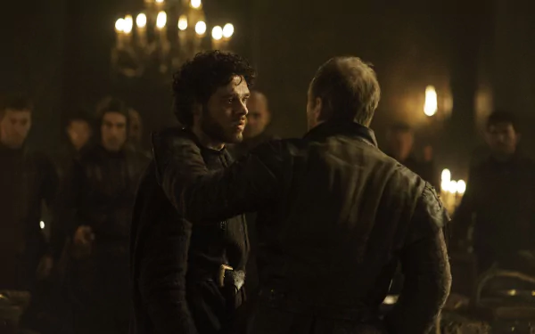 Richard Madden Michael McElhatton Roose Bolton Robb Stark TV Show Game Of Thrones HD Desktop Wallpaper | Background Image