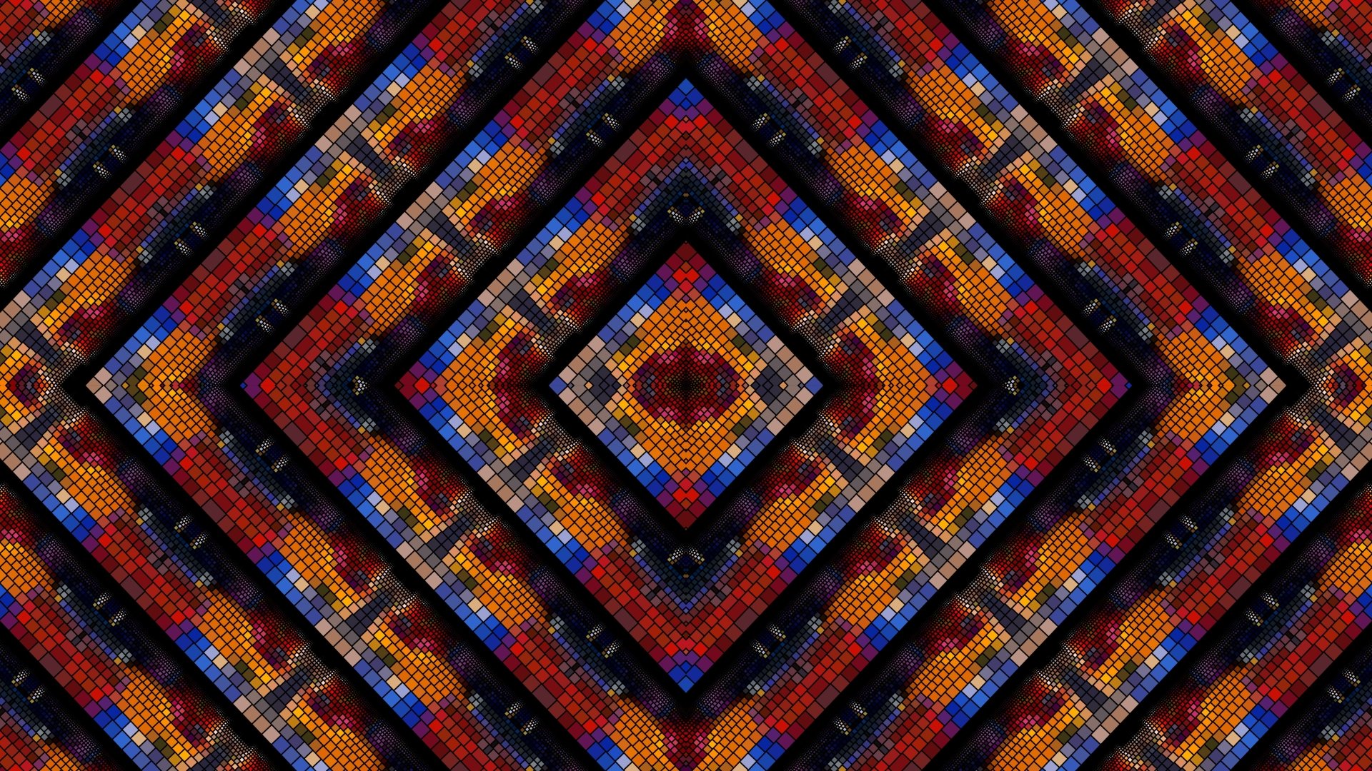 Download Pattern Mosaic Colors Colorful Abstract Kaleidoscope 4k Ultra HD Wallpaper by Dmitri Posudin