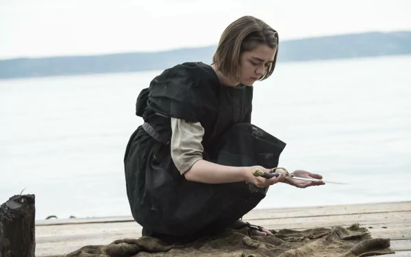 Maisie Williams Arya Stark TV Show Game Of Thrones HD Desktop Wallpaper | Background Image