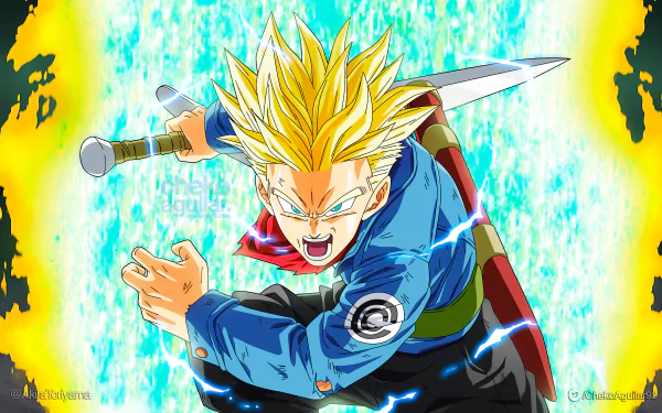 Trunks (Dragon Ball) Anime Dragon Ball Super HD Desktop Wallpaper | Background Image