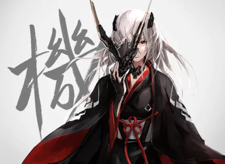 kimono mask Anime Original HD Desktop Wallpaper | Background Image