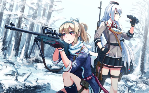 Video Game Girls Frontline SV-98 SVD HD Wallpaper | Background Image