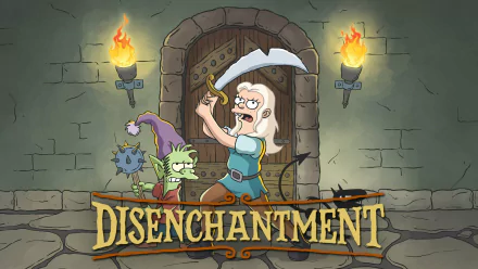 Luci (Disenchantment) Elfo (Disenchantment) Bean (Disenchantment) TV Show Disenchantment HD Desktop Wallpaper | Background Image