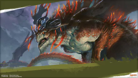 man made Magic: The Gathering Dragons of Tarkir HD Desktop Wallpaper | Background Image