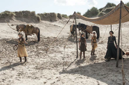 Tyene Sand Rosabell Laurenti Sellers Indira Varma Ellaria Sand Obara Sand Keisha Castle-Hughes TV Show Game Of Thrones HD Desktop Wallpaper | Background Image