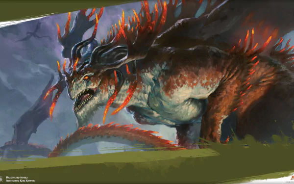 man made Magic: The Gathering Dragons of Tarkir HD Desktop Wallpaper | Background Image