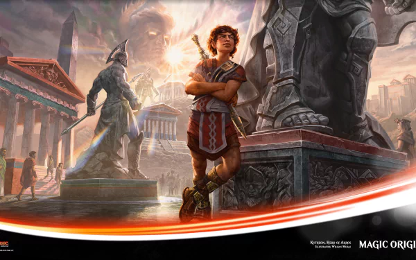 Magic Origins (Magic: The Gathering) soldier Kytheon Hero of Akros man made Magic: The Gathering HD Desktop Wallpaper | Background Image