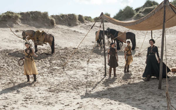 Tyene Sand Rosabell Laurenti Sellers Indira Varma Ellaria Sand Obara Sand Keisha Castle-Hughes TV Show Game Of Thrones HD Desktop Wallpaper | Background Image