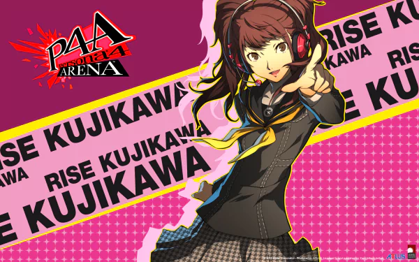Rise Kujikawa video game Persona 4: Arena HD Desktop Wallpaper | Background Image