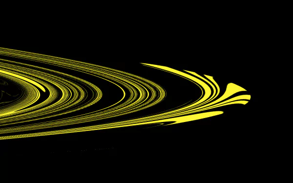 yellow curves Abstract Curve HD Desktop Wallpaper | Background Image