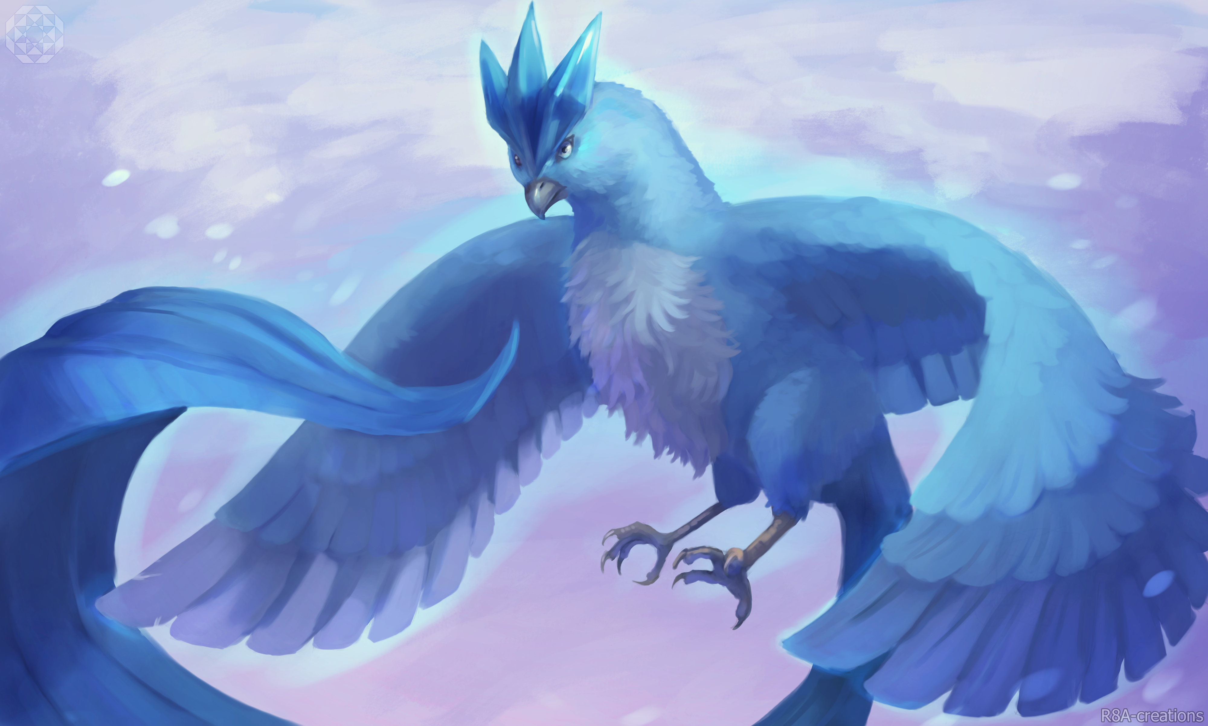 Download Galarian Articuno Wallpaper