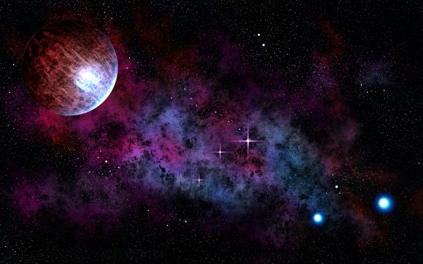 Sci Fi Planet Space Stars HD Wallpaper | Background Image
