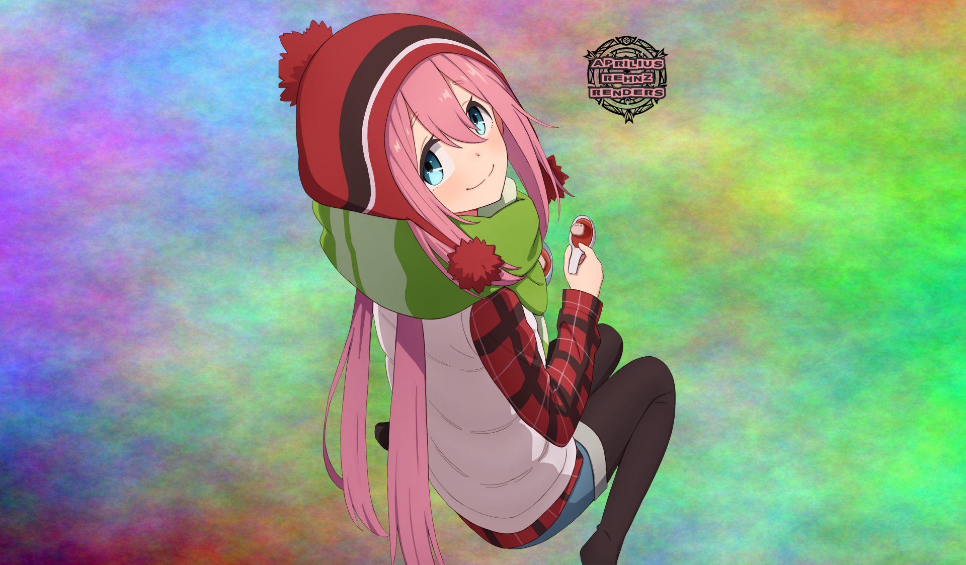 Download Nadeshiko Kagamihara Anime Laid-Back Camp HD Wallpaper