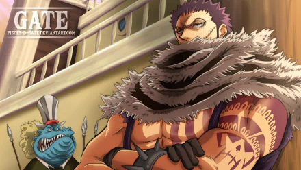 Charlotte Katakuri Anime One Piece HD Desktop Wallpaper | Background Image
