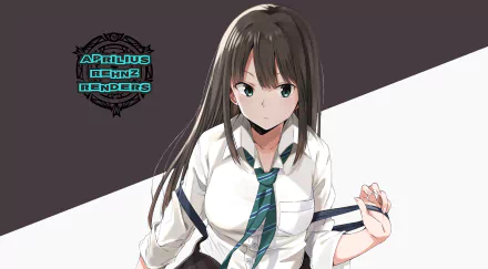 Rin Shibuya Anime The iDOLM@STER Cinderella Girls HD Desktop Wallpaper | Background Image