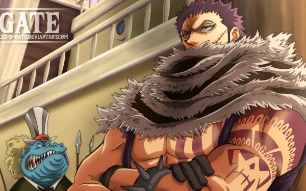 Charlotte Katakuri Anime One Piece HD Desktop Wallpaper | Background Image