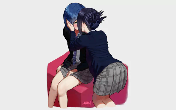 Ikuno (Darling in the FranxXX) Ichigo (Darling in the FranXX) Anime Darling in the FranXX HD Desktop Wallpaper | Background Image