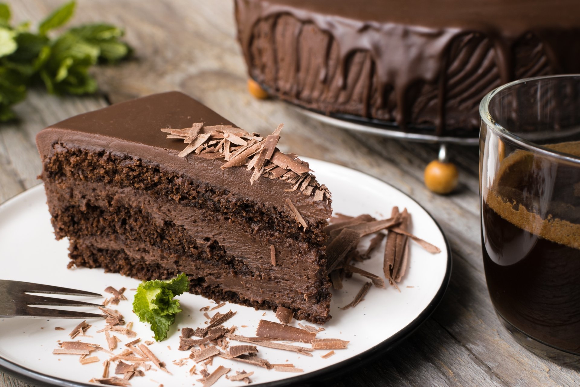 Download Chocolate Cake Pastry Food Dessert 4k Ultra HD Wallpaper