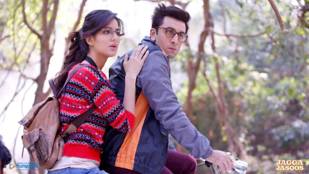 Katrina Kaif Ranbir Kapoor movie Jagga Jasoos HD Desktop Wallpaper | Background Image