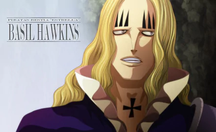 Basil Hawkins Anime One Piece HD Desktop Wallpaper | Background Image