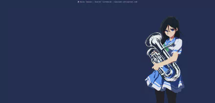 Asuka Tanaka Anime Sound! Euphonium HD Desktop Wallpaper | Background Image