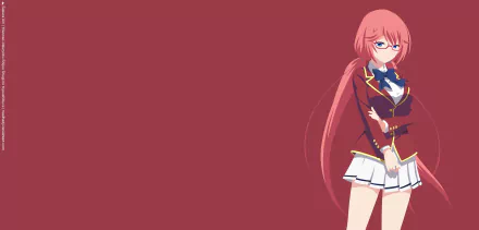 glasses Airi Sakura Anime Classroom of the Elite HD Desktop Wallpaper | Background Image