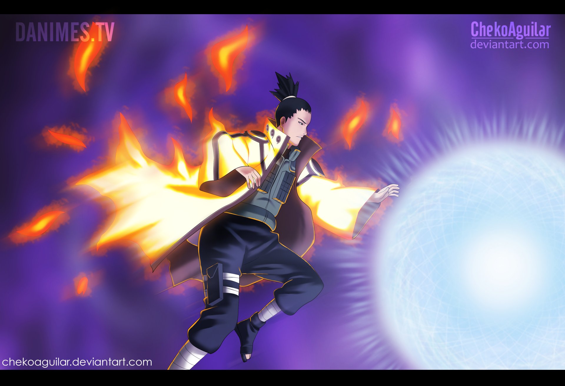 Download Shikamaru Nara Anime Naruto HD Wallpaper by ChekoAguilar
