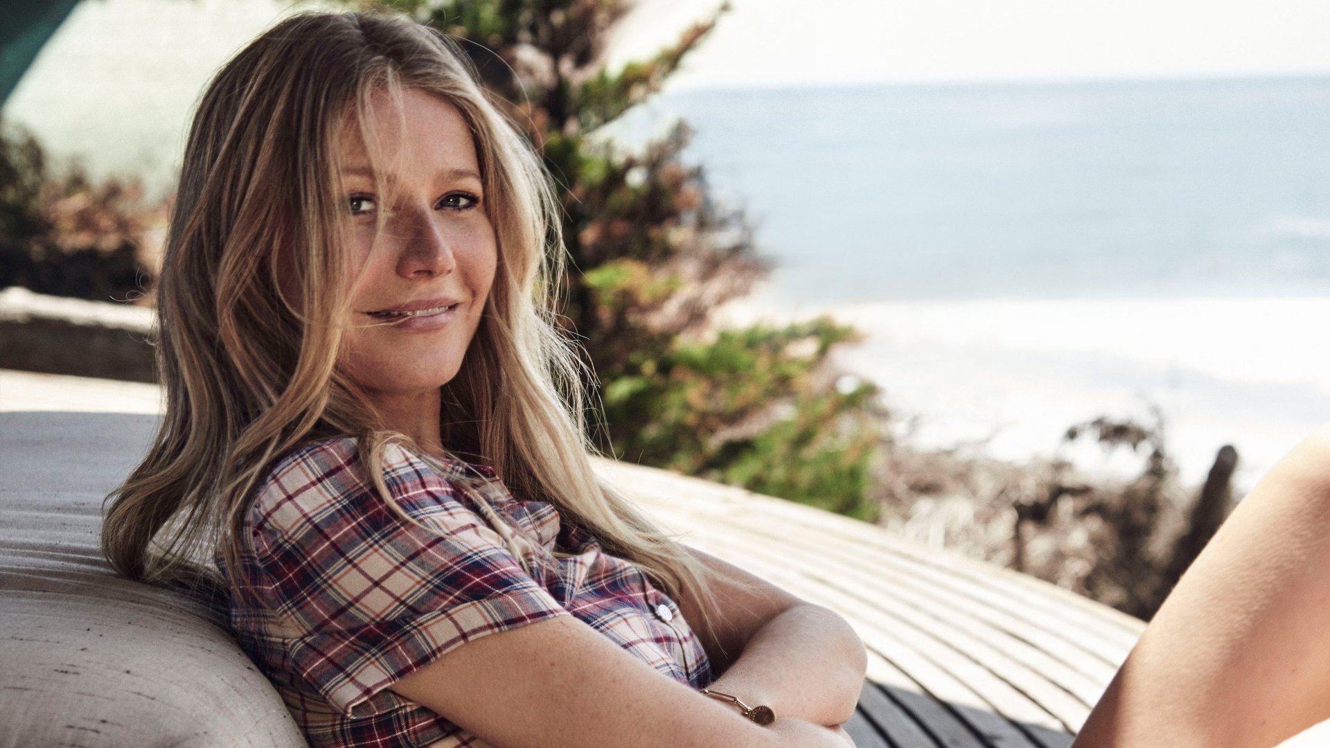 Download Blonde American Actress Celebrity Gwyneth Paltrow 4k Ultra HD Wallpaper