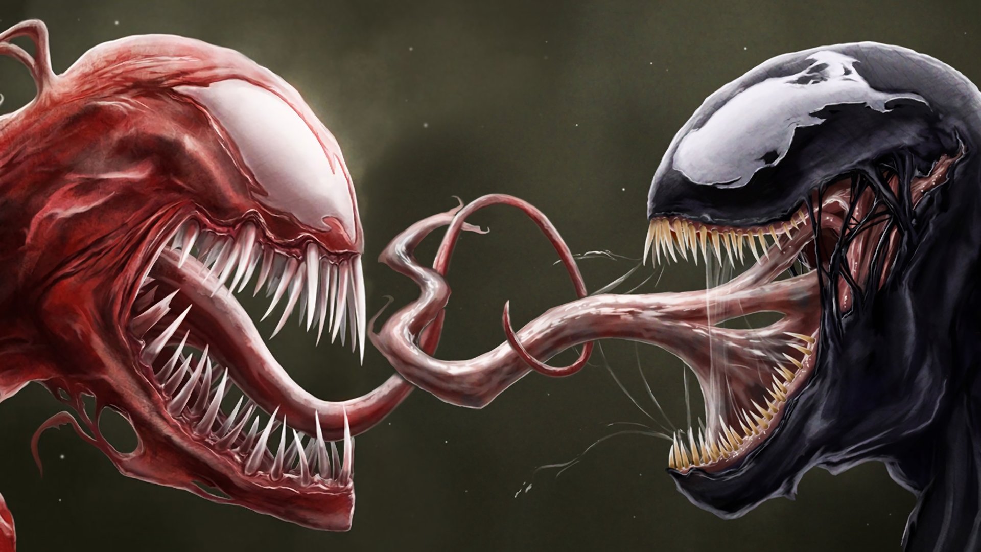 4K Venom vs Carnage Fondos de pantalla | Fondos de Escritorio