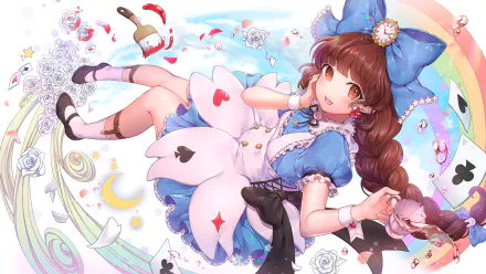 Anime Alice In Wonderland HD Desktop Wallpaper | Background Image