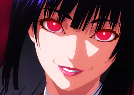 Yumeko Jabami Anime Kakegurui HD Desktop Wallpaper | Background Image