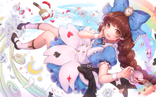 Anime Alice In Wonderland HD Desktop Wallpaper | Background Image