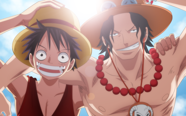 Anime One Piece Monkey D. Luffy Portgas D. Ace HD Wallpaper | Background Image
