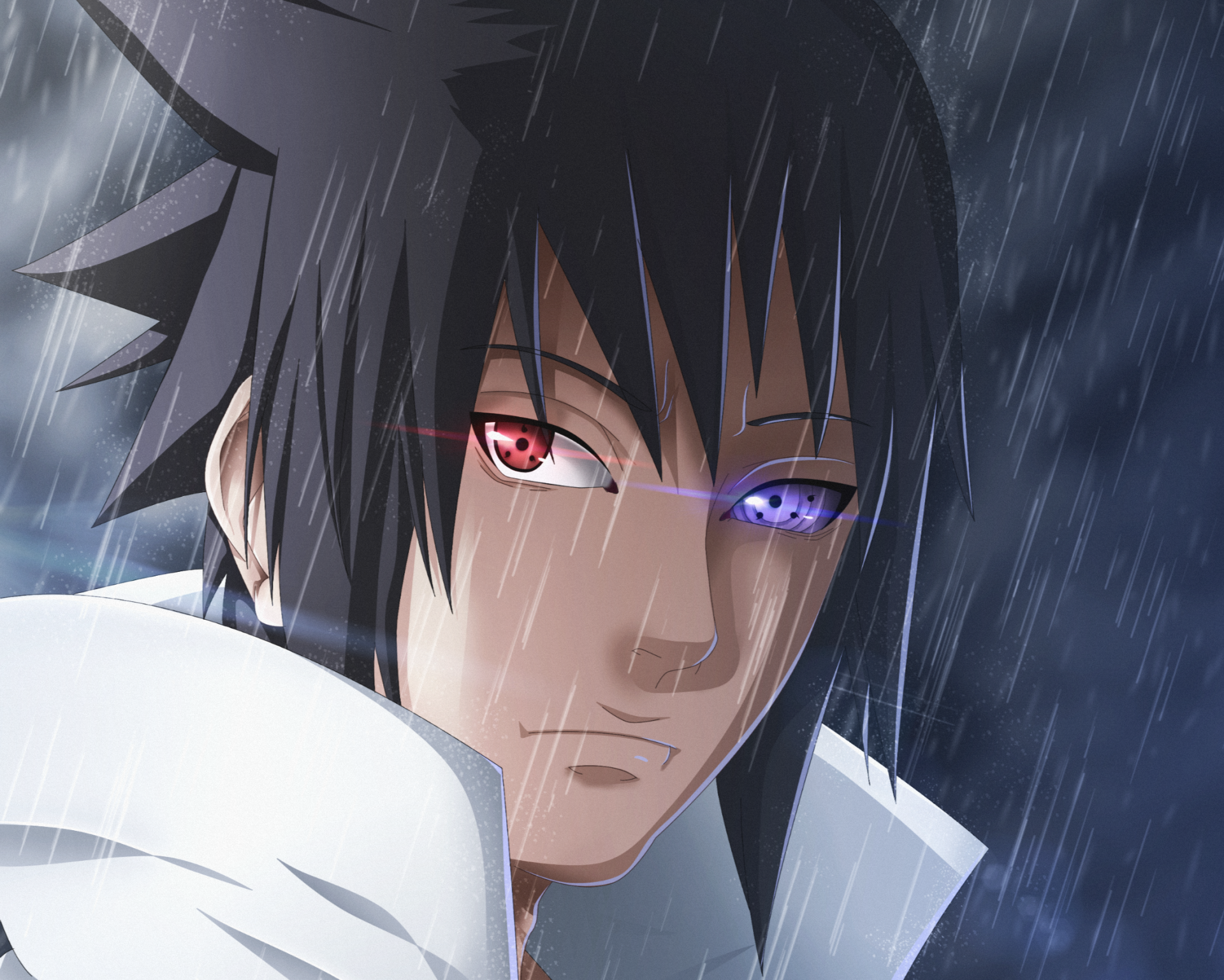 Download Sasuke Uchiha Anime Naruto HD Wallpaper by Dragon--anime