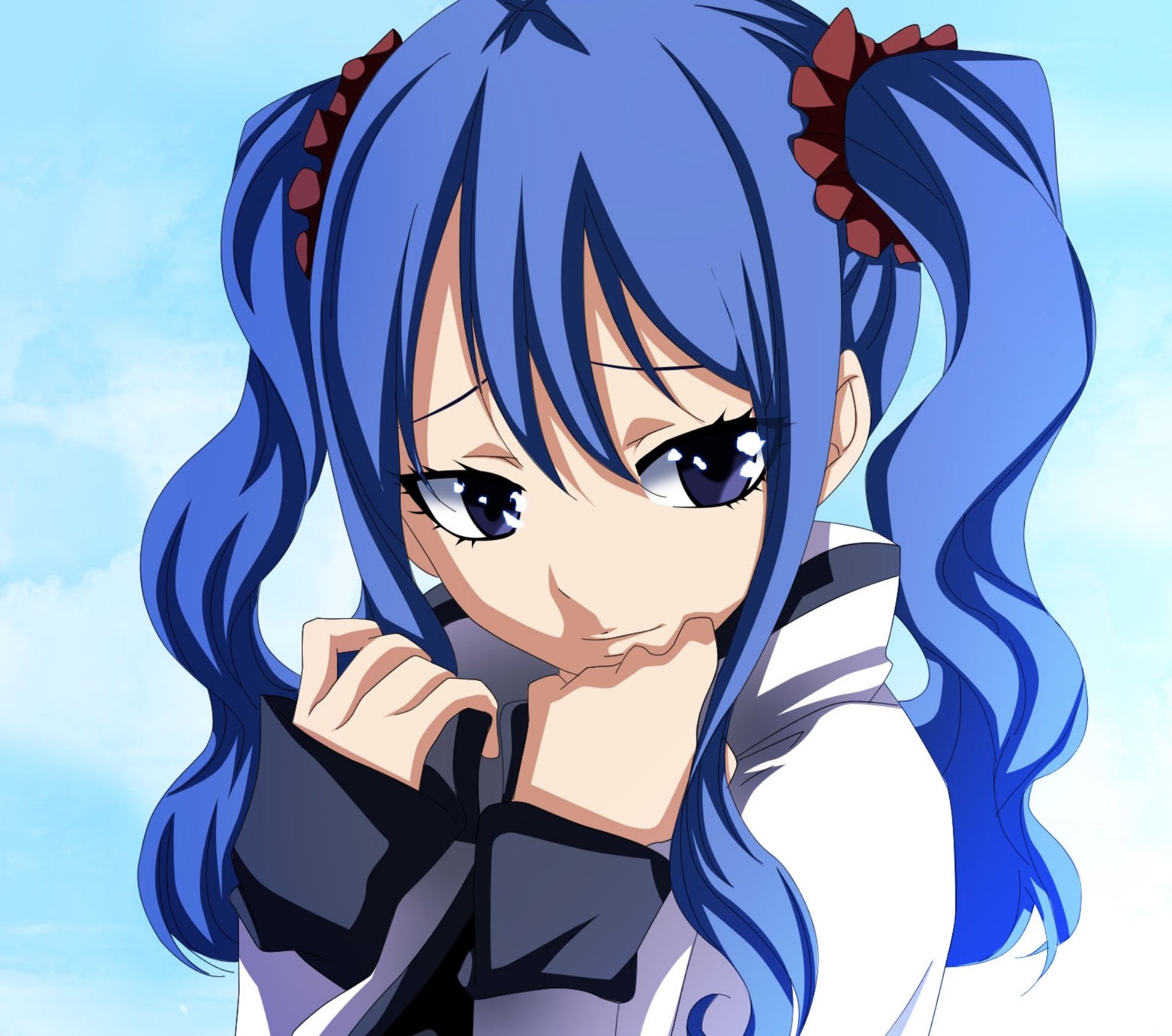 Download Twintails Blue Hair Juvia Lockser Anime Fairy Tail HD