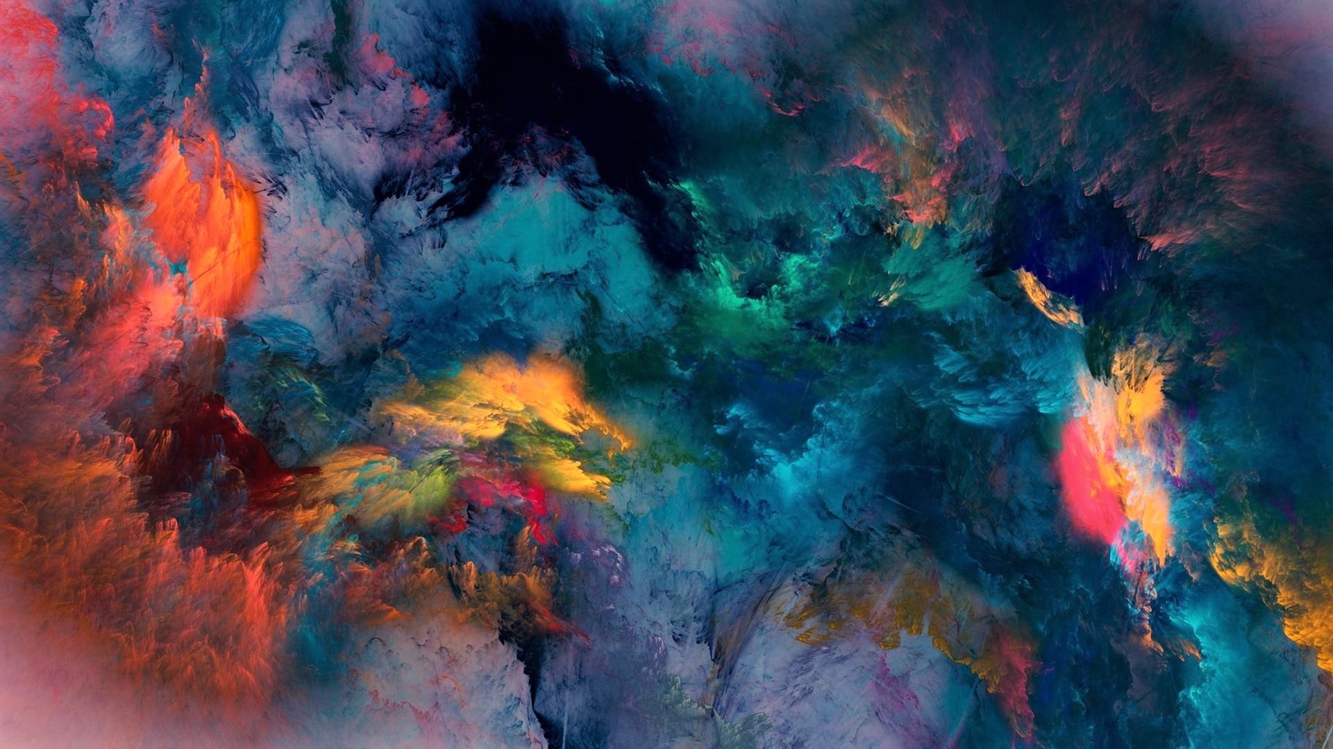 Abstract Colors HD Wallpaper | Background Image | 1920x1080