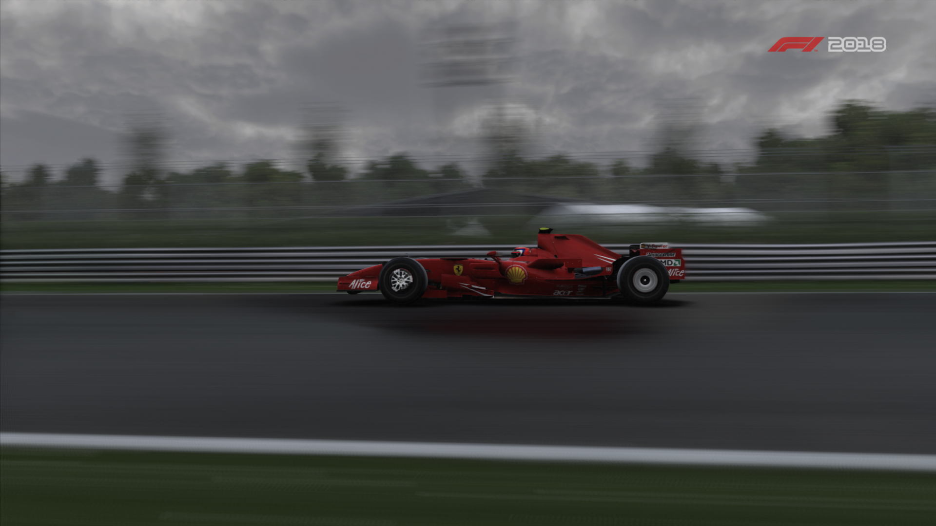 Download Ferrari F2007 Ferrari F1 Vehicle Video Game F1 2018 HD Wallpaper by FLX-II